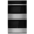JennAir Noir 30 Inch Wide Electric Double Oven with V2™ Vertical Dual-Fan True Convection and Advanced Temperature Precision Stainless Steel