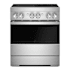 JennAir 30 Inch Wide Free Standing Induction Range with Knob Controls and Meat Thermometer Stainless Steel