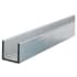 Johnson Hardware 1050 Series 96" Aluminum Guide Channel for Folding Doors Aluminum