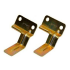 Johnson Hardware Bifold Aligner for All Folding Door Series Brass