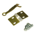 Johnson Hardware Zinc Pull Catch for Sliding Doors - 2 Pack Brass