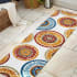 JONATHAN Y Lighting Amalfi Coast 2-1/4' x 10' Polypropylene Botanical, Geometric, and Moroccan & Tribal Indoor/Outdoor Runner Red / Blue