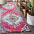 JONATHAN Y Lighting Bohemian FLAIR 2-1/4' x 8' Polypropylene Vintage Transitional Runner Blue / Multi