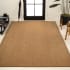 JONATHAN Y Lighting CocoHarbor Greet Mats 5' x 8' Natural Fibers Solid and Traditional Rectangular Door Mat Light Brown