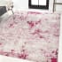 JONATHAN Y Lighting Contemporary Pop 5-1/4' x 7-1/2' Polypropylene Vintage Rectangle Area Rug Faded Maroon / Gray