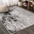 JONATHAN Y Lighting Contemporary POP 7-3/4' x 10' Polypropylene Vintage Indoor Area Rug Gray / Cream