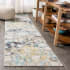 JONATHAN Y Lighting Contemporary POP 2-1/4' x 8' Polypropylene Vintage Indoor Runner Blue / Beige