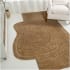 JONATHAN Y Lighting Greene Street 5' x 8' Wool Abstract and Striped Indoor Rectangular Area Rug Light Brown / Beige