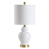 JONATHAN Y Lighting Perry 20" Tall LED Table Lamp Brass Gold