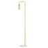 JONATHAN Y Lighting Vega 60" Tall LED Arc Floor Lamp Brass Gold