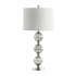JONATHAN Y Lighting Rita 31" Tall LED Table Lamp Chrome