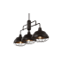 JONATHAN Y Lighting Levi 3 Light 41" Wide LED Linear Pendant Oil Rubbed Bronze