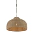 JONATHAN Y Lighting Eliza 20" Wide LED Pendant Brown / Brass