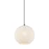 JONATHAN Y Lighting Lacey 12" Wide LED Pendant White/Black