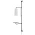 JONATHAN Y Lighting Andre 65" Tall LED Plug-In Wall Sconce Black
