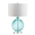 JONATHAN Y Lighting Estelle Single Light 26" Tall LED Buffet Table Lamp Aqua