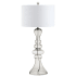 JONATHAN Y Lighting Madeline Single Light 35" Tall LED Buffet Table Lamp Smoke Gray