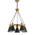 Black / Brass Gold