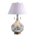 JONATHAN Y Lighting Highland 2 Light 31" Tall LED Vase Table Lamp Mercury Silver / Gold