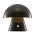 JONATHAN Y Lighting Boletus 7" Tall LED Buffet Table Lamp Black