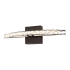 JONATHAN Y Lighting Alyson 18" Wide LED Bath Bar Oil Rubbed Bronze / Clear
