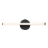JONATHAN Y Lighting Emerson 21" Wide LED Bath Bar Black