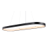 JONATHAN Y Lighting Nolan 39" Wide LED Linear Pendant Black