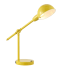 JONATHAN Y Lighting Curtis 20" Tall LED Boom Arm Desk Lamp With USB Charging Port Yellow