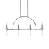 JONATHAN Y Lighting Doris 4 Light 41" Wide LED Crystal Chandelier Chrome
