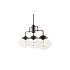 JONATHAN Y Lighting Avery 3 Light 38" Wide LED Linear Pendant Oil Rubbed Bronze