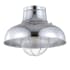 JONATHAN Y Lighting Cameron 13" Wide LED Semi-Flush Ceiling Fixture Chrome
