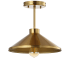 JONATHAN Y Lighting Cisco 12" Wide LED Pendant Brass Gold