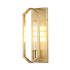 JONATHAN Y Lighting Chloe 14" Tall LED Wall Sconce Brass Gold