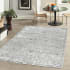 JONATHAN Y Lighting Modern Persian 5-1/4' x 7-1/2' Polypropylene Vintage Traditional Rectangle Area Rug Light Gray