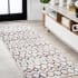 JONATHAN Y Lighting Moroccan Hype 2-1/4' x 8' Polypropylene Moroccan & Tribal and Trellis Indoor Runner Ivory / Multi