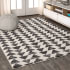 JONATHAN Y Lighting Moroccan Hype 10' x 13' Polypropylene Geometric and Moroccan & Tribal Indoor Rectangular Area Rug Cream / Black