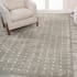 JONATHAN Y Lighting Moroccan Hype 5' x 8' Shag Polypropylene Moroccan & Tribal Indoor Rectangular Area Rug Gray / Ivory
