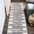 JONATHAN Y Lighting Moroccan Hype 2' x 8' Shag Polypropylene Moroccan & Tribal and Striped Indoor Runner White / Gray