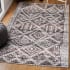 JONATHAN Y Lighting Moroccan Hype 7-3/4' x 10' Polypropylene Moroccan & Tribal and Traditional Indoor Area Rug Brown / Ivory