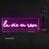 JONATHAN Y Lighting La Vie En Rose 6" Tall LED Accent Specialty Lamp Pink