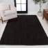 JONATHAN Y Lighting Natural Fiber 7-3/4' x 10' Jute Solid Indoor Area Rug Black
