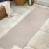 JONATHAN Y Lighting South Beach 2' x 8' Polypropylene Geometric, Moroccan & Tribal, and Trellis Indoor/Outdoor Runner Beige / Gray