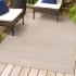 JONATHAN Y Lighting South Beach 3' x 5' Polypropylene Geometric, Moroccan & Tribal, and Trellis Indoor/Outdoor Area Rug Beige / Gray
