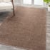 JONATHAN Y Lighting Supersoft 8-3/4' x 12' Polypropylene Solid Indoor Rectangular Area Rug Brown