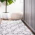 JONATHAN Y Lighting London Shag 2-1/4' x 8' Shag Polypropylene Moroccan & Tribal and Trellis Indoor Runner Beige / Dark Gray