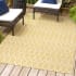 JONATHAN Y Lighting 5' x 8' Polypropylene Moroccan Indoor/Outdoor Rectangular Area Rug Yellow / Cream