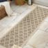 JONATHAN Y Lighting Santa Monica 2-1/4' x 8' Polypropylene Moroccan & Tribal Indoor/Outdoor Runner Brown / Beige
