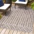 JONATHAN Y Lighting Santa Monica 3' x 5' Polypropylene Moroccan & Tribal and Trellis Indoor/Outdoor Area Rug Beige / Brown