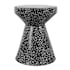 JONATHAN Y Lighting Xenia 14" Wide Ceramic Garden Stool Black / White