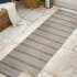 JONATHAN Y Lighting Tuscan Sun Collection 2-1/4' x 8' Polypropylene Striped Indoor/Outdoor Runner Brown / Natural
